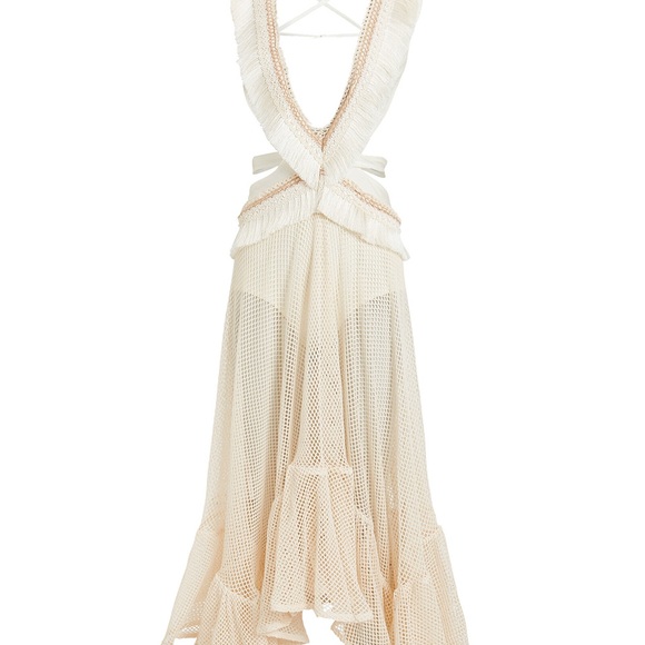 PatBo Ivory Cut Out Beach Dress - Picture 3 of 5